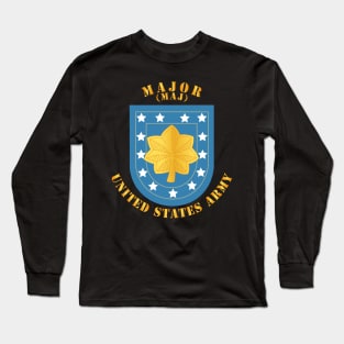 Major Flash w Rank - MAJ Long Sleeve T-Shirt